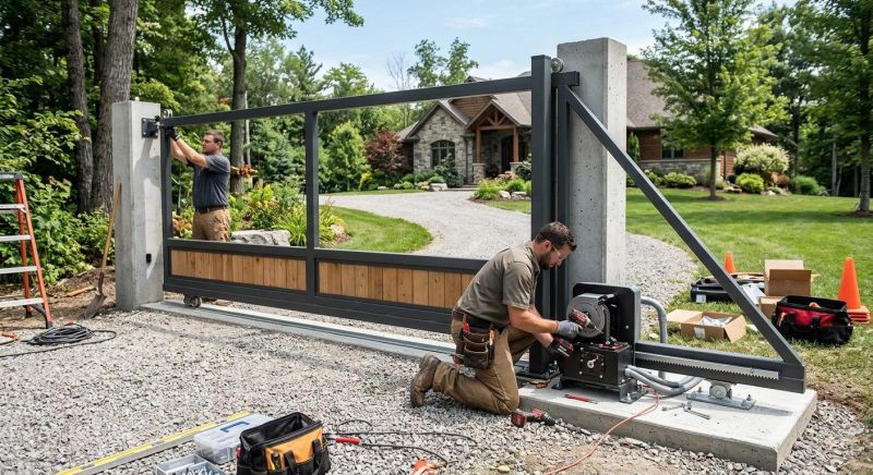 Automatic Gate Installation in Cary, NC