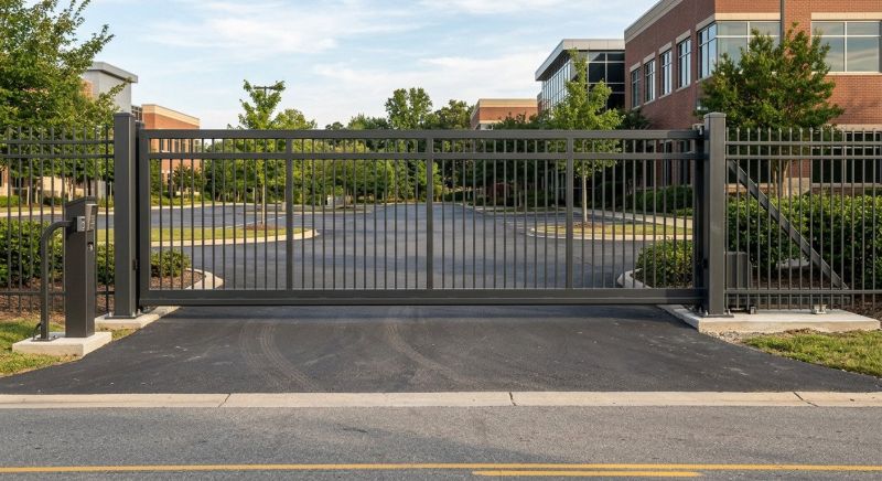 Commercial Gate Installation in Cumming, GA