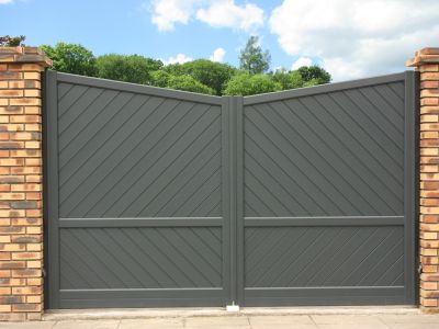 Contemporary Driveway Gate