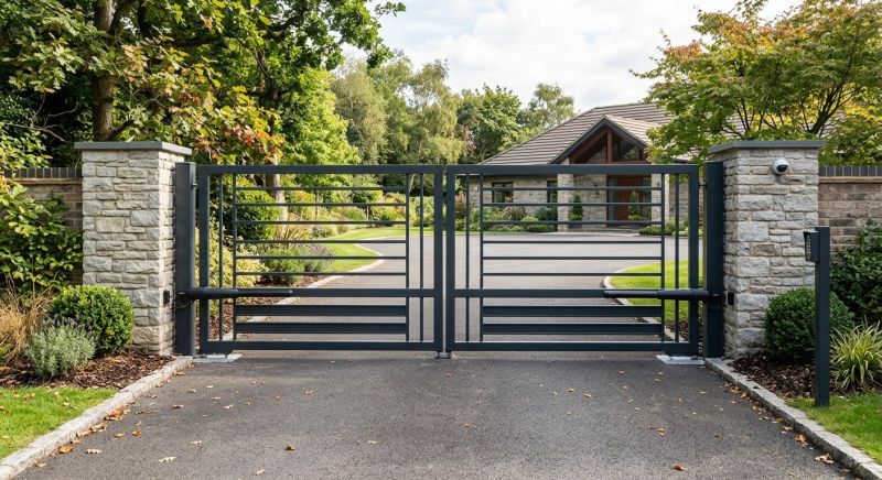 Driveway Gate Installation in Alpharetta, GA