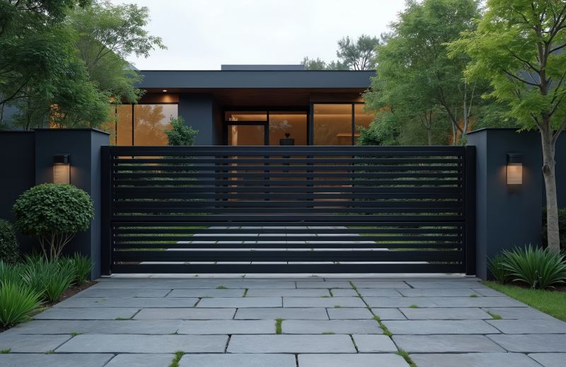 Driveway Gate Installation in Roswell, GA