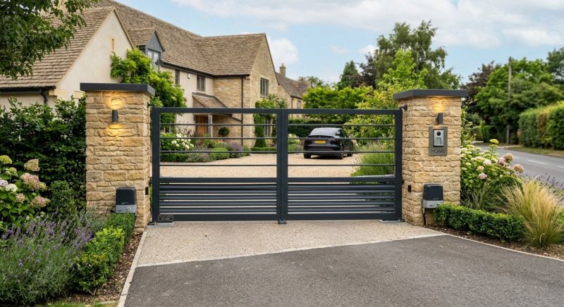 Electric Gate Installation in Roswell, GA