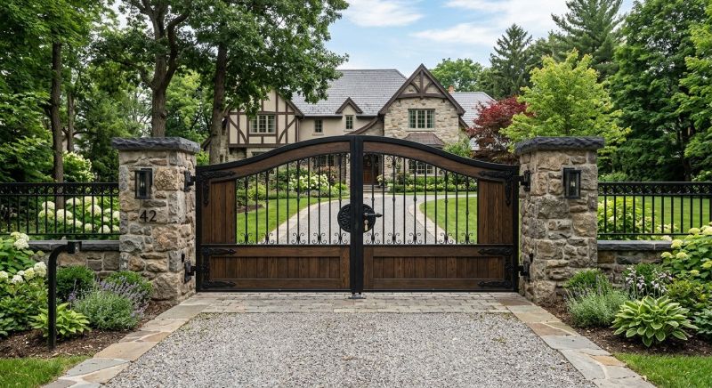 Entrance Gate Installation in Alpharetta, GA