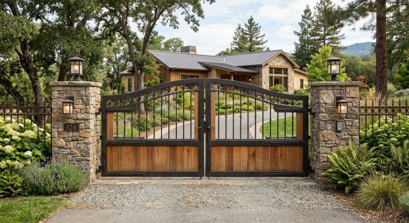 Entrance Gate Installation in Cumming, GA