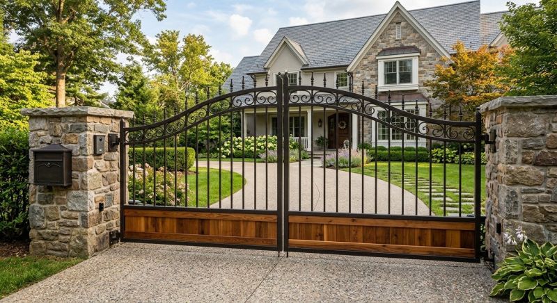 Entrance Gate Installation in Plano, TX