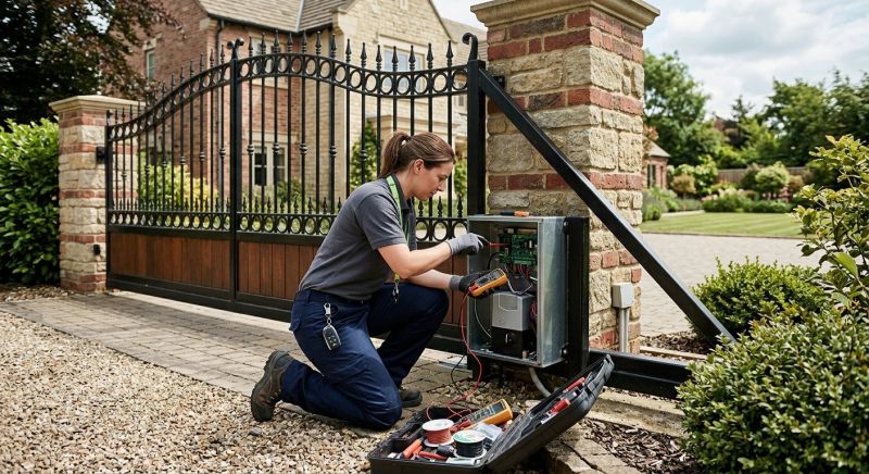 Gate Entry System Installation in Plano, TX