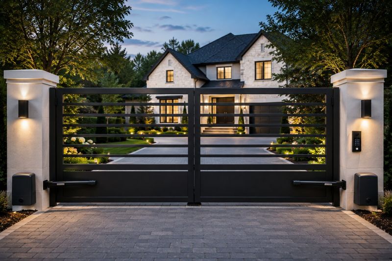 Motorized Gate Installation in Toms River, NJ