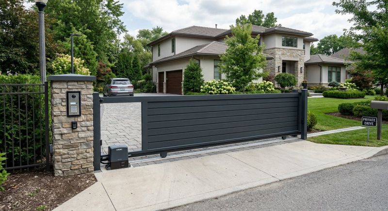 Motorized Gate Installation in Clermont, FL