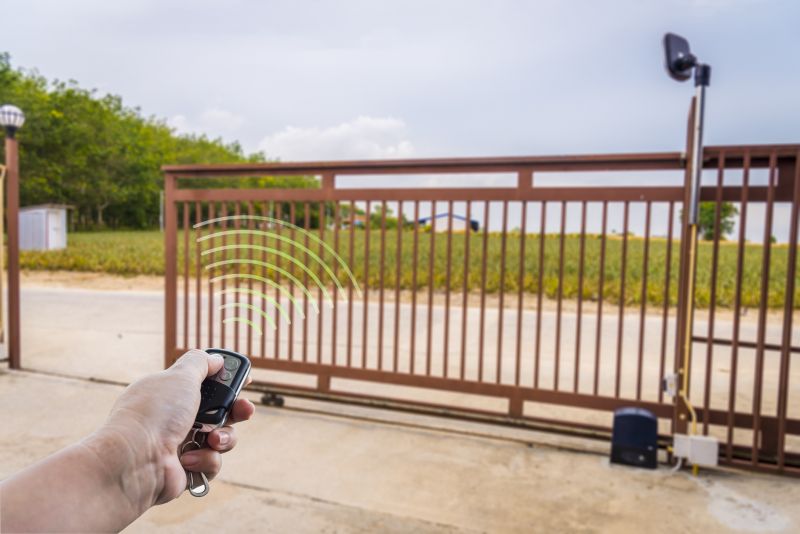 Motorized Gate Installation in Cary, NC