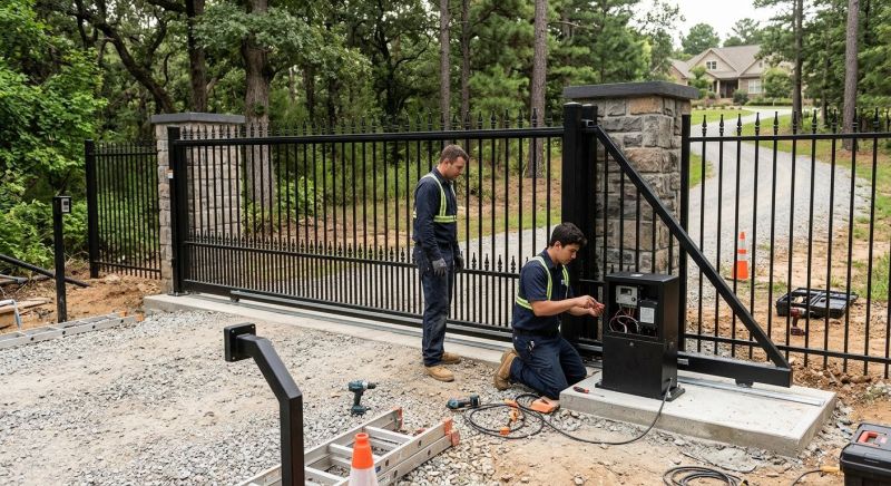 Remote Gate Installation in Rockville, MD