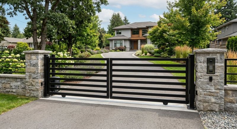 Gate Entry System Installation in Roswell, GA