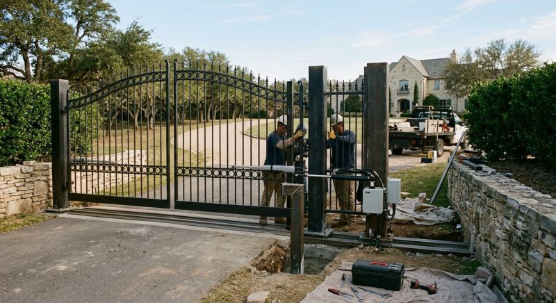 Main Gate Installation in Littleton, CO